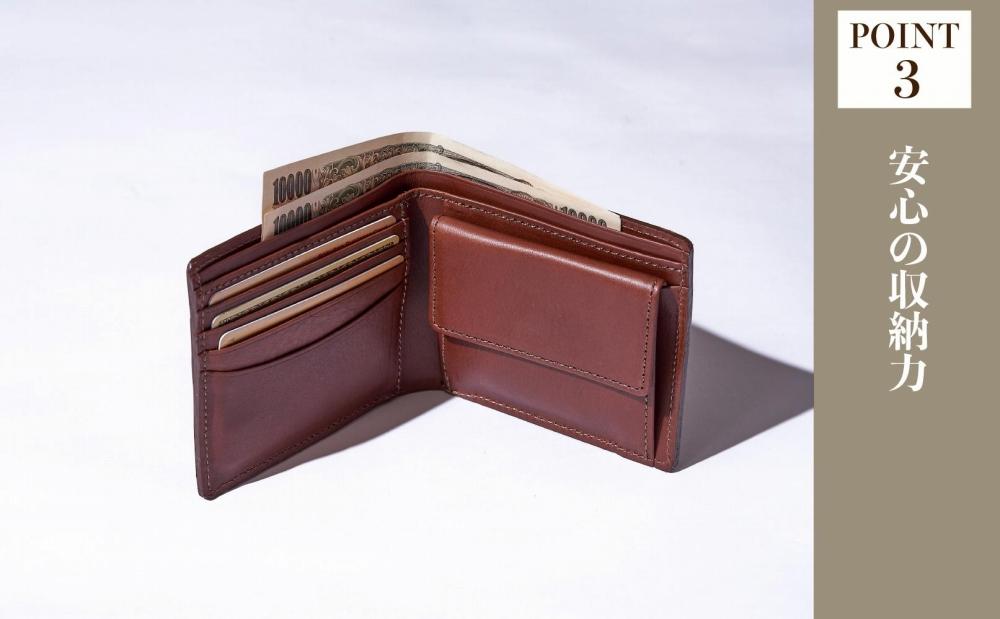 木の折り財布 パドゥク