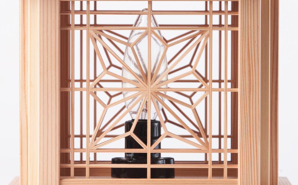 組子灯り（角麻 和風）