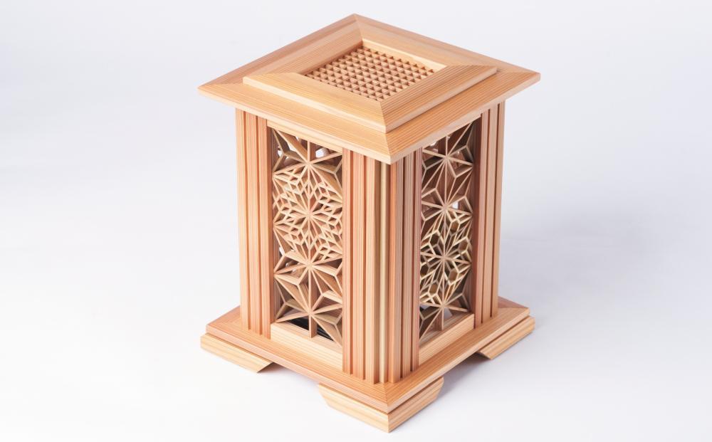 組子灯り（S-組子4面入）