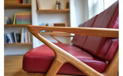 バナード 3Pソファー 掛け心地・触り心地にこだわった、ナカヤマ・ナイズドの北欧デザインを国産でお手元へ。