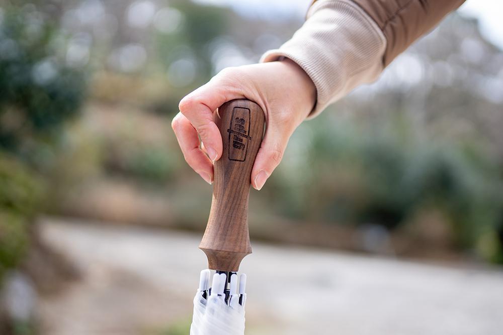 【大川市】グリップス 完成品（傘とグリップス取り付けた状態）Bタイプ：エッジ ロゴ無し