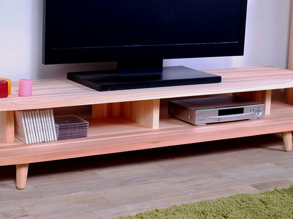 【開放感いっぱいの国産杉テレビ台】HANEテレビボード 170 国産杉