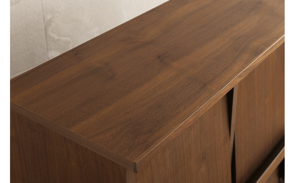 【開梱設置】高野木工 LECCE レッチェ 40マガジンレコードラック ウォルナット【10年保証】