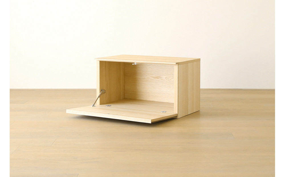 【開梱設置】高野木工 リブシリーズ 75ローボード オーク【10年保証】