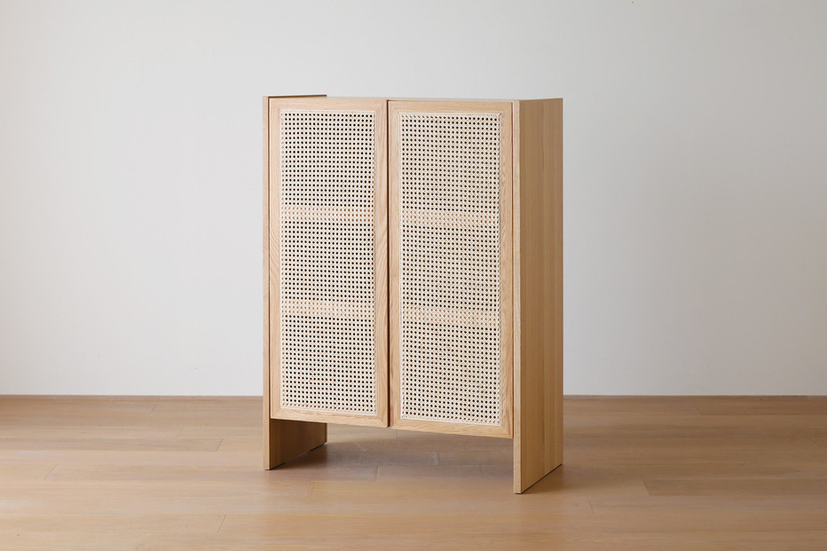 【開梱設置】高野木工 ブレス 80キャビネット オーク【10年保証】