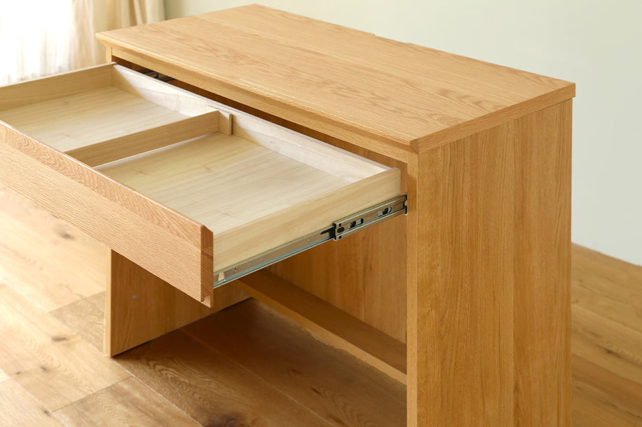 【開梱設置】高野木工 アスター 120天板 + 30チェスト + 90デスク ※スツール別売 オーク【10年保証】