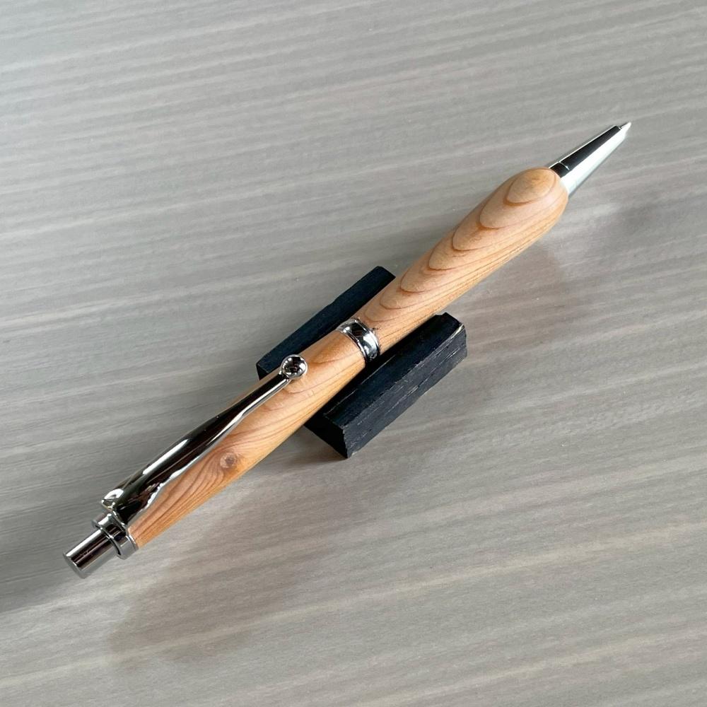 2Pice 木軸シャープペンシル0.5mm (屋久杉) シルバー金具 MUKU屋