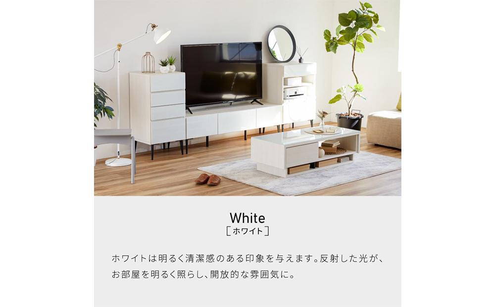 タウン110リビングテーブル【ホワイトパール】