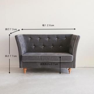 【完成品】【開梱・設置】ソファ ソファー Morisons(モリソンズ）：ソファ2人掛け