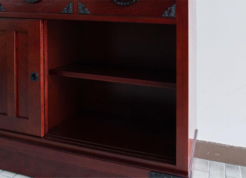 【吉野民芸 120水屋】★創業明治40年老舗「境木工」熟練の職人の手により1つ1つ丁寧に作り上げる伝統工芸品「吉野民芸家具」