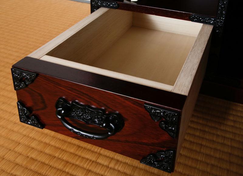 【吉野民芸 60電話台】★創業明治40年老舗「境木工」熟練の職人の手により1つ1つ丁寧に作り上げる伝統工芸品「吉野民芸家具」