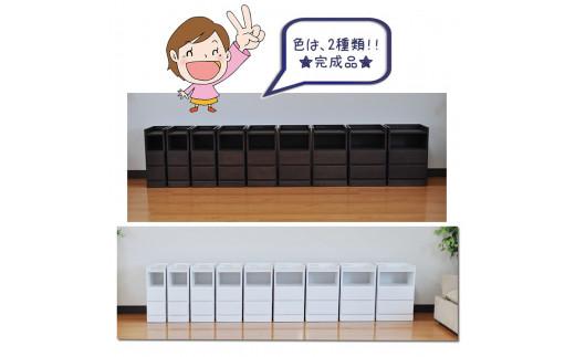 【ベットやソファの横に便利な棚】サイズと色が選べるナイトテーブル・サイドテーブル（エッセ）(ホワイト・幅40cm)