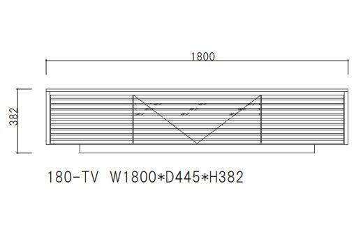 ENN 180 テレビボード WN
