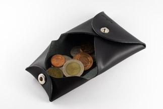 maf pinto コインケース レザー 革 小銭入れ 財布 ネイビー