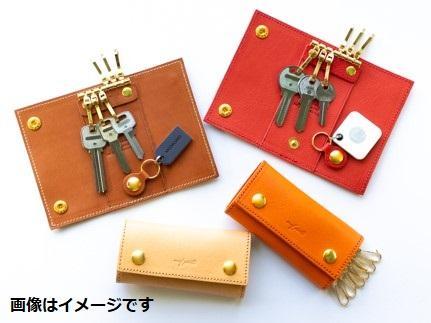 maf pinto レザーキーケース 本革 鍵入れ コンパクト マルチ カードキー グレー