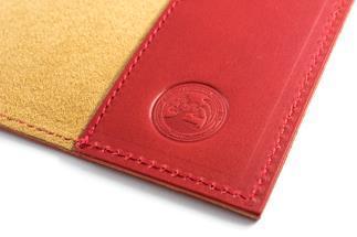 maf pinto (マフ ピント) レザーブックカバー四六判ハードカバーサイズ（レギュラーモデル） 【レッド】