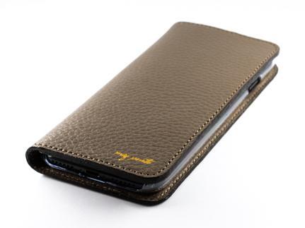 maf pinto アイフォーンケース 本革 日本製 (iPhone SE 第2世代 ／ 8 ／ 7, ) ADRIA LINE 【トープ】