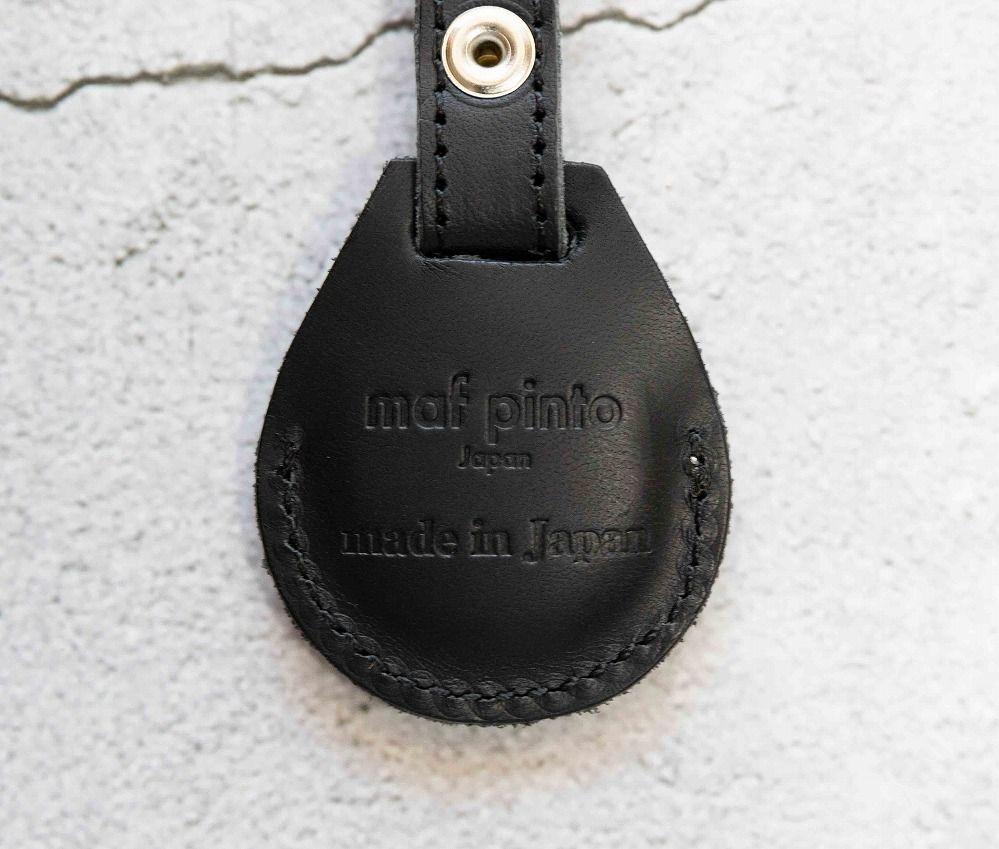 エアタグ用 キーホルダー カバー レザー 本革 キーリング apple airtag 【ブラック】