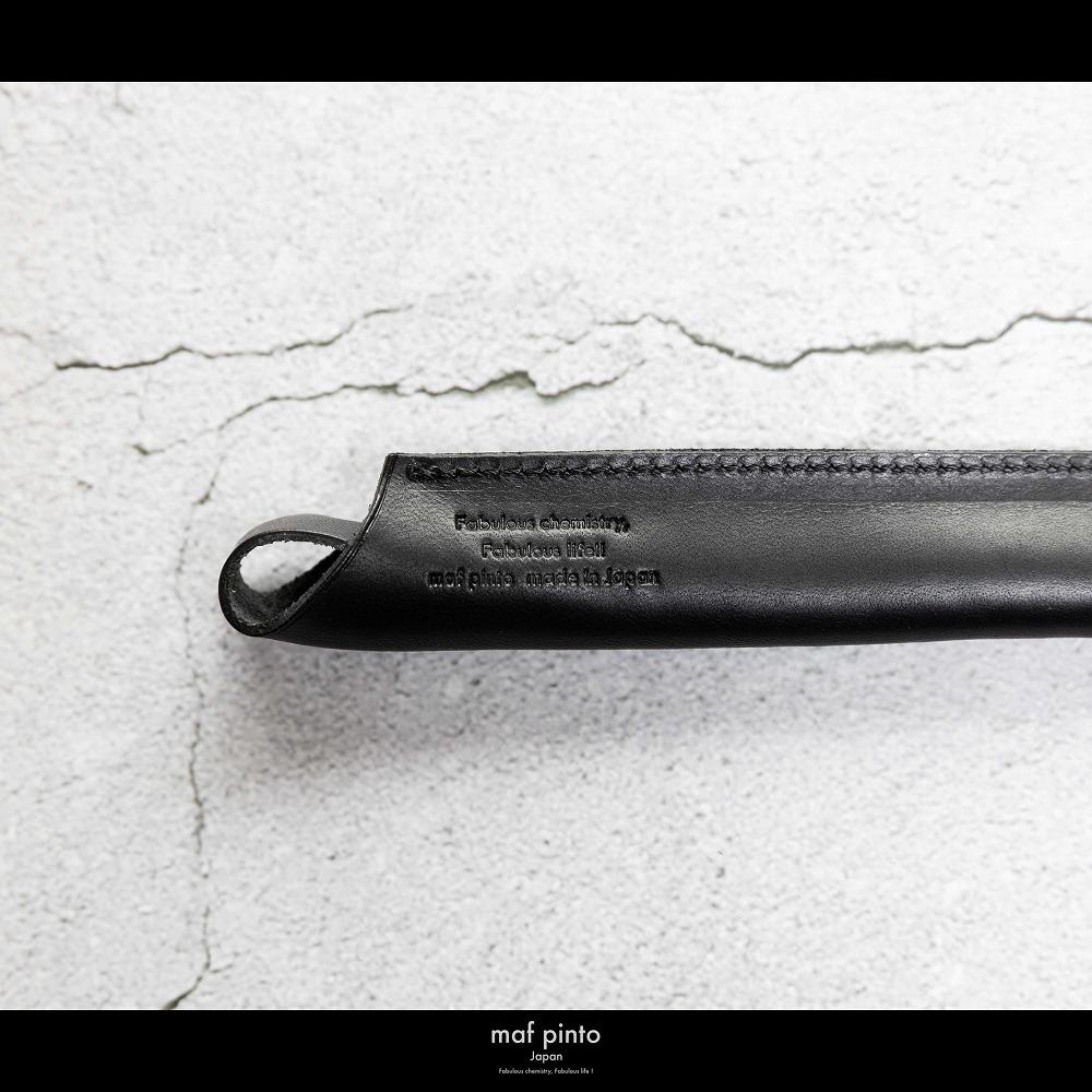 maf pinto(マフ ピント) ペンケース １本差し ペンシース 万年筆 筆箱 ブラック レザー 本革 日本製