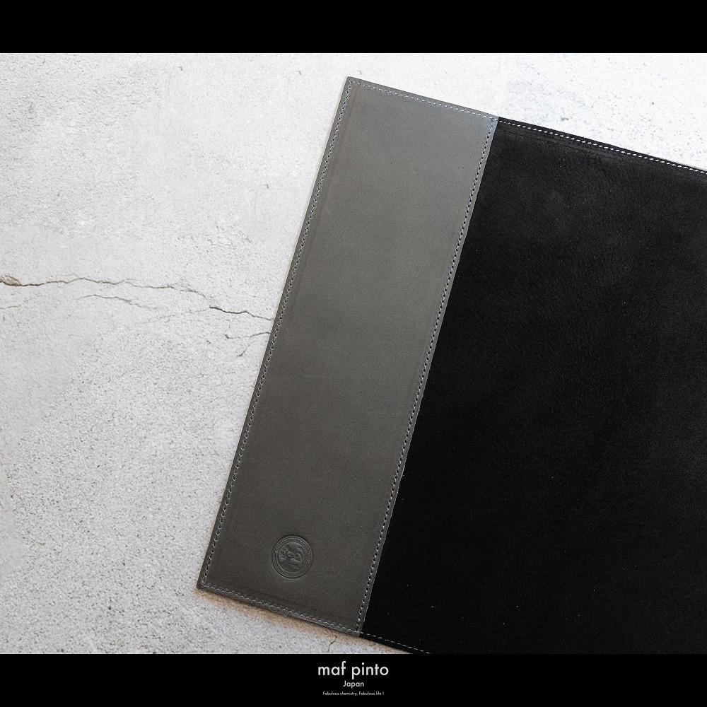 maf pinto (マフ ピント) ノートカバー B5サイズ グレー レザー 本革 日本製