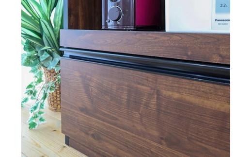 【開梱設置】レンジ台 レンジボード 幅60cm スイム ウォールナット 食器棚 家具