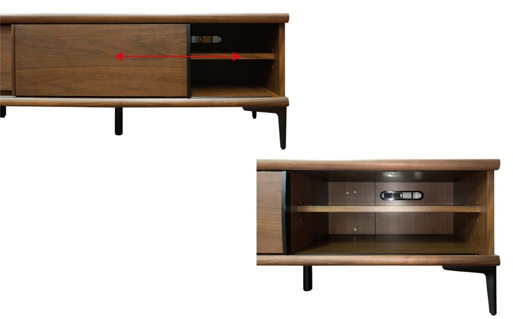 天然木リビング家具リブロ(ローボード・テレビ台・TVボード)100cm  H46【2色】