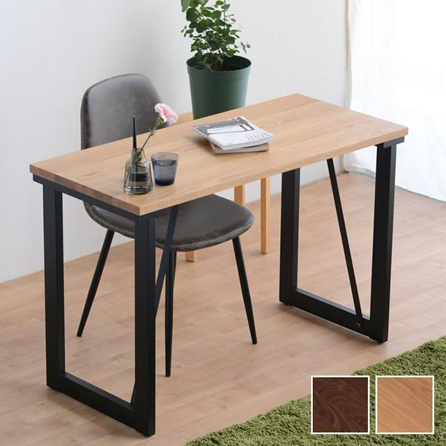 無垢のオーダーデスク　110×50　オーク材　テレワーク　パソコン　リモート