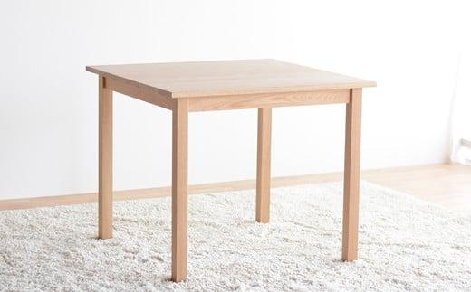 オーク 無垢 ダイニングテーブル DTジャンブル03 幅85 ウレタン塗装