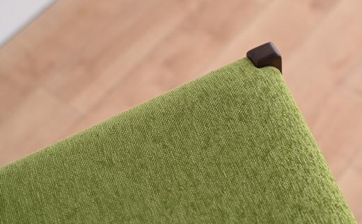 ウォールナット ダイニングチェア DCジャンブル01 アネルカグリーン