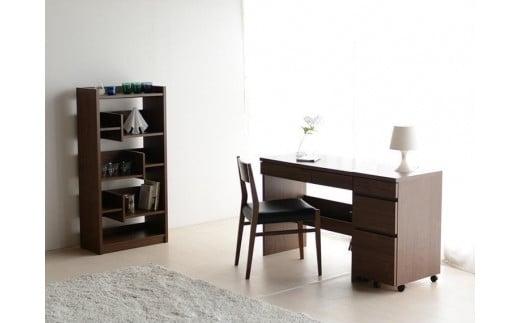 LANE(レーン) デスク90 ウォールナット 幅90 高さ72 コンパクト リビングデスク