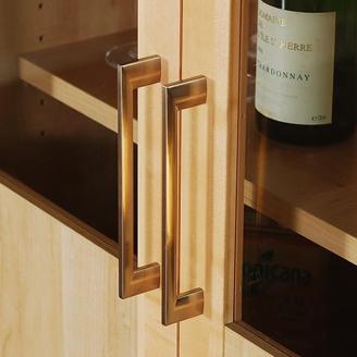 Rank ランク 75キャビネット 幅75 高さ150 ヨーロピアンメープルのナチュラルキャビネット