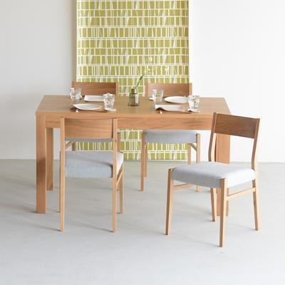 DT06 ウレタン DC01 アネルカグレー オーク 5点 伸張式 ダイニングセット