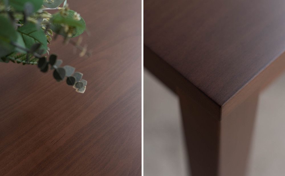 DTジャンブル01 ダイニングテーブル 150 ビーチ ウォールナットブラウン 単品