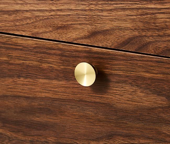 リビングチェスト　コーニス　100サイズ／チェストHiタイプ／ウォールナット