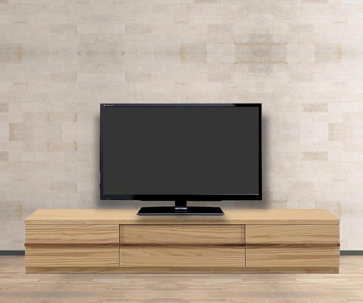 クレスト 幅200cm テレビボード ロータイプ テレビ台 TVボード TV台 ローボード テレビ台 ロータイプ 高さ35.5cm 無垢 オーク TV台 日本製 大川家具