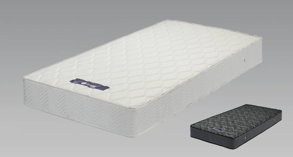 セミダブルサイズ 国産ボンネルコイルマットレス グランジーナ【ブラック】