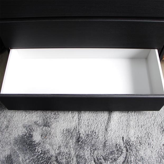 ハイチェスト 完成品 タンス チェスト 幅90cm 90幅 5段 衣類収納 木製 CRCH-01-90H-Z DBR