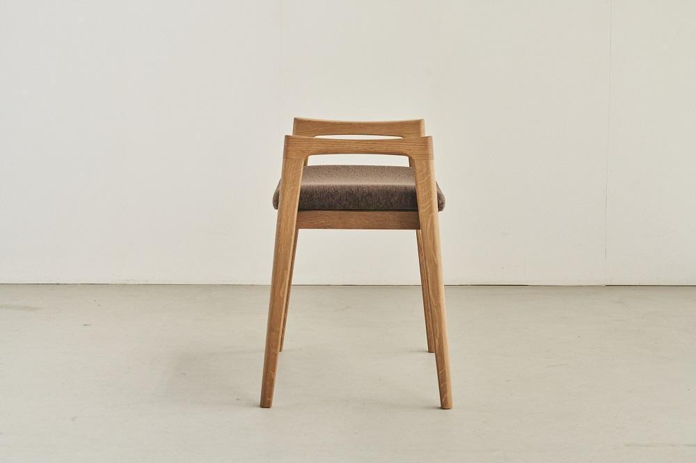 スツール パイク オーク 無垢材 玄関ベンチ 辻製作所 大川家具