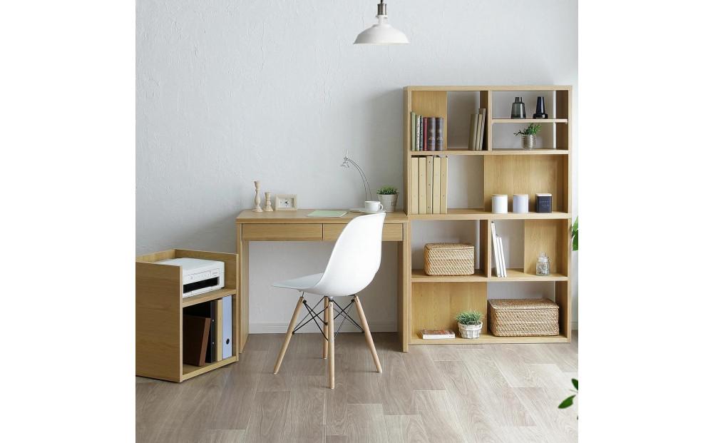 トンド プリンターワゴン A4サイズ収納 キャスター付き ウォールナット