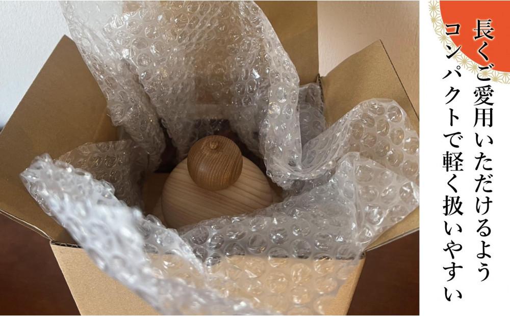 家具屋がつくる 天然ヒノキの鏡もち 大川家具