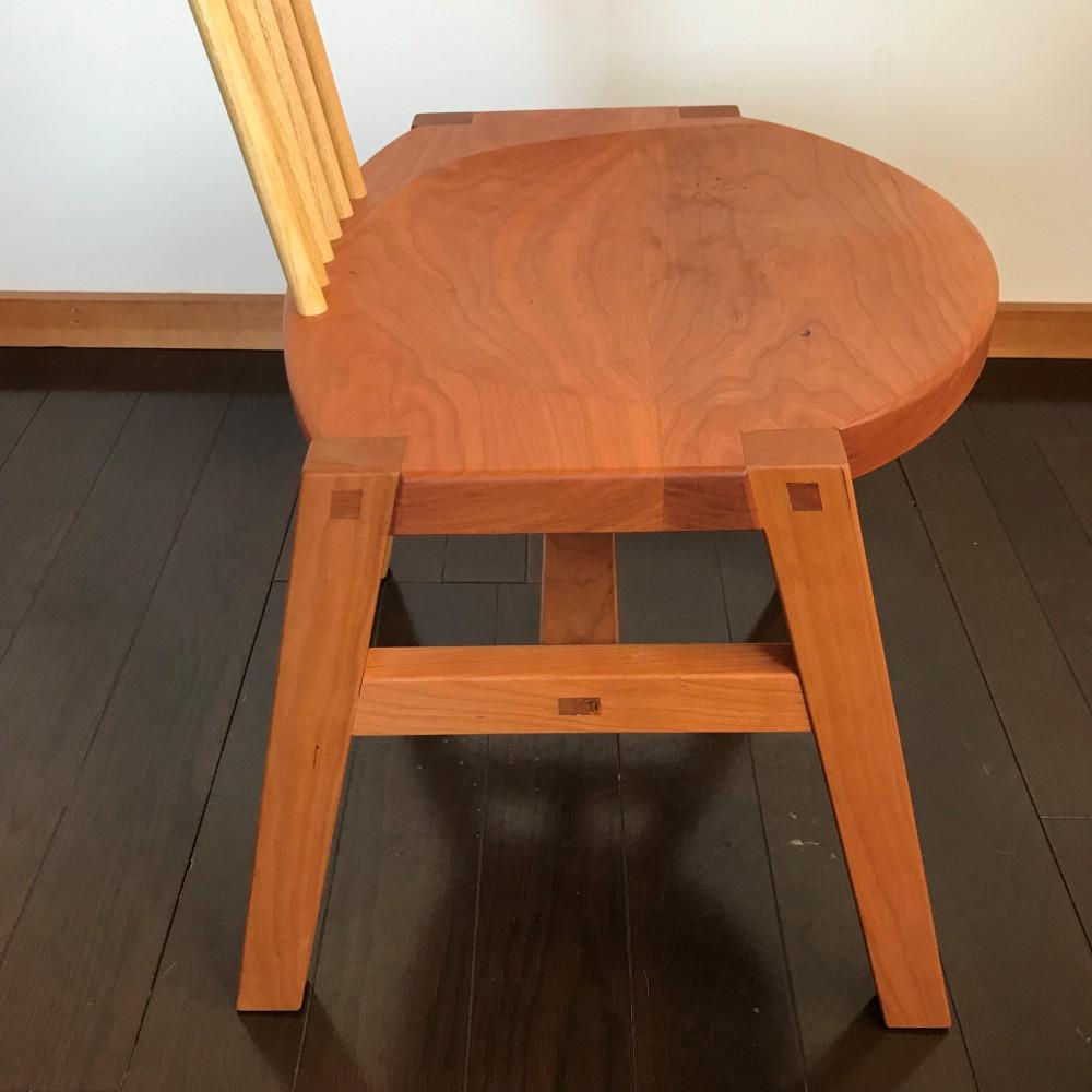 【スタッキングチェア 1脚：積み重ねることができる椅子】椅子 チェア ダイニングチェア スタッキング スタッキングチェア チェリー nove