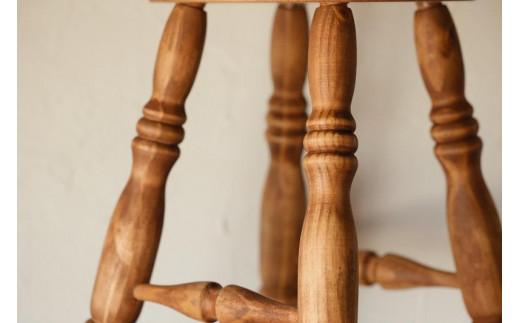 H60 カントリーハイ丸スツール　アーミッシュ色