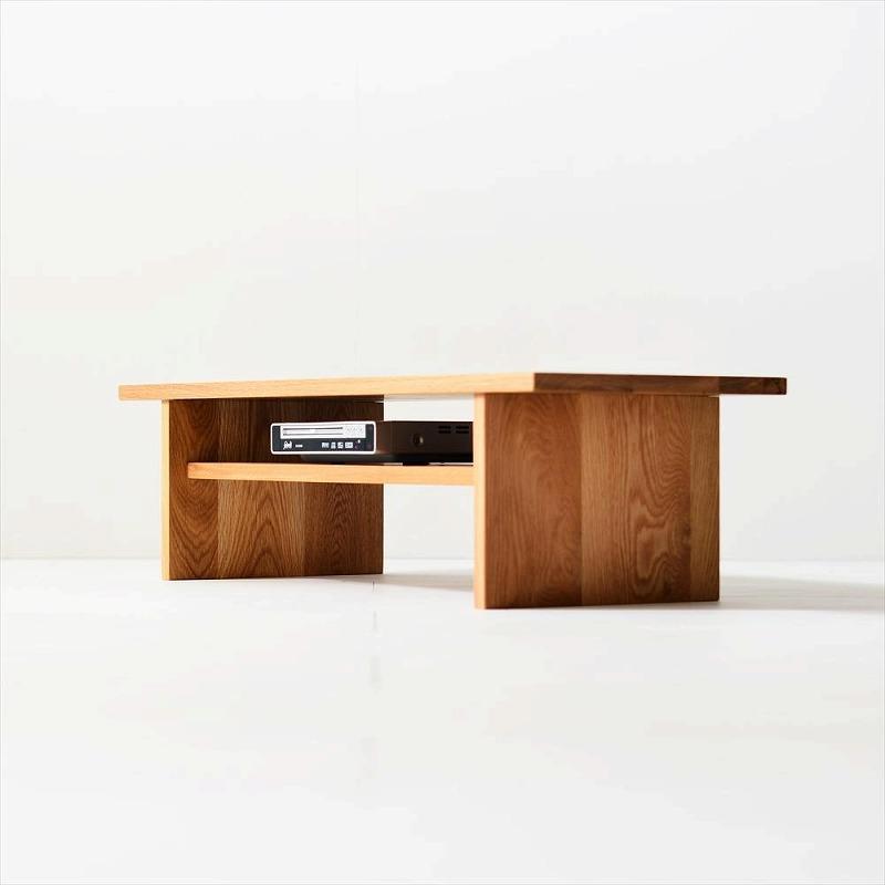 シンプルでおしゃれなテレビボード　konojiＴＶボード90／オーク　テレビ台　無垢材　天然木　ロータイプ　完成品　ローボード　ローテーブル　センターテーブル　パソコンデスク　本棚