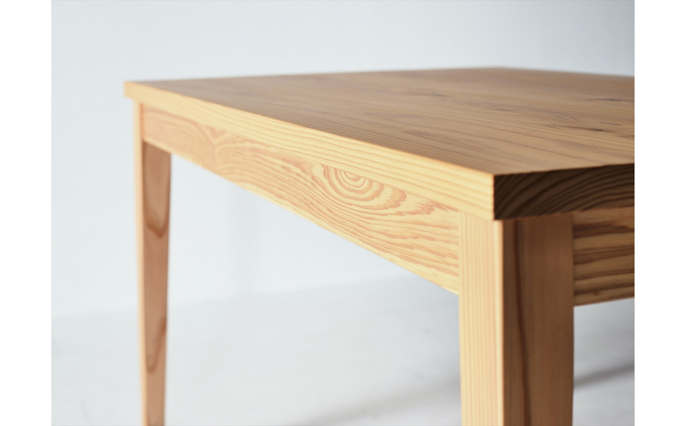 【木の香かおる国産杉のテーブル」】木の香ダイニングテーブル 120 ウレタン塗装 九州産杉 大川家具