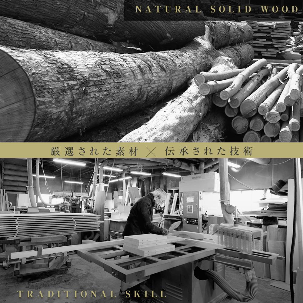 【大川家具】無垢材 システムデスク 幅2000mm テーブル パソコンデスク 子供机 勉強机 学習机 書斎デスク HO-HM ウォールナット 天然木 モダン 国産 無垢材 高級感【設置付き】