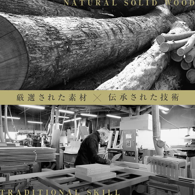 【大川家具】無垢材　テレビボード　ローボード　テレビ台　TV台　風雅type2　幅1800　センダン SENDAN　ナチュラル　インテリア　収納　国産　完成品　組み立て不要　高級感　北欧【設置付き】