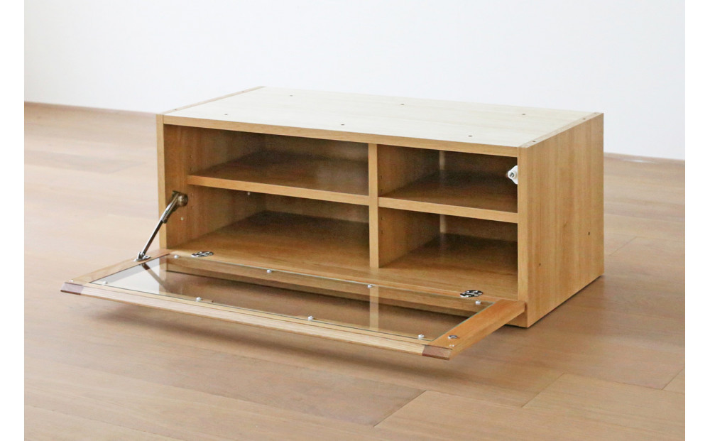 【開梱設置】高野木工 ASTER SET5 アスター 150TV天板 + 90TVガラス扉 + 60TVチェスト オーク【10年保証】