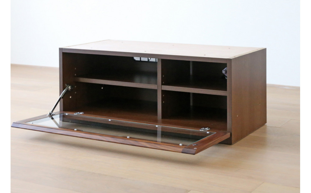 【開梱設置】高野木工 ASTER SET5 アスター 150TV天板 + 90TVガラス扉 + 60TVチェスト ウォルナット【10年保証】