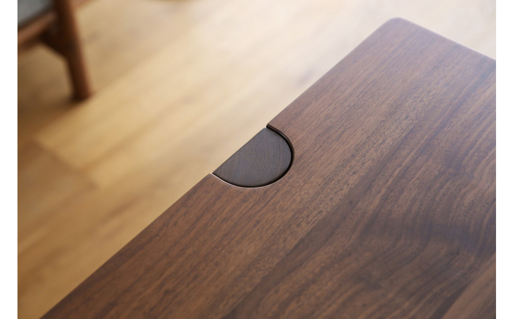 【開梱設置】高野木工 LAITON レトン ダイニングテーブル ウォルナット W180×D90【10年保証】