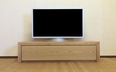 【120TVボード　オーク120cm/オーク・オイルフィニッシュ】扉を閉めたままでもリモコンが効く、天然木オーク材のテレビボード